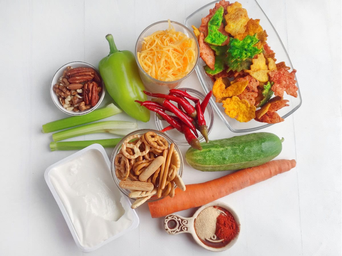 cheese ball ingredients