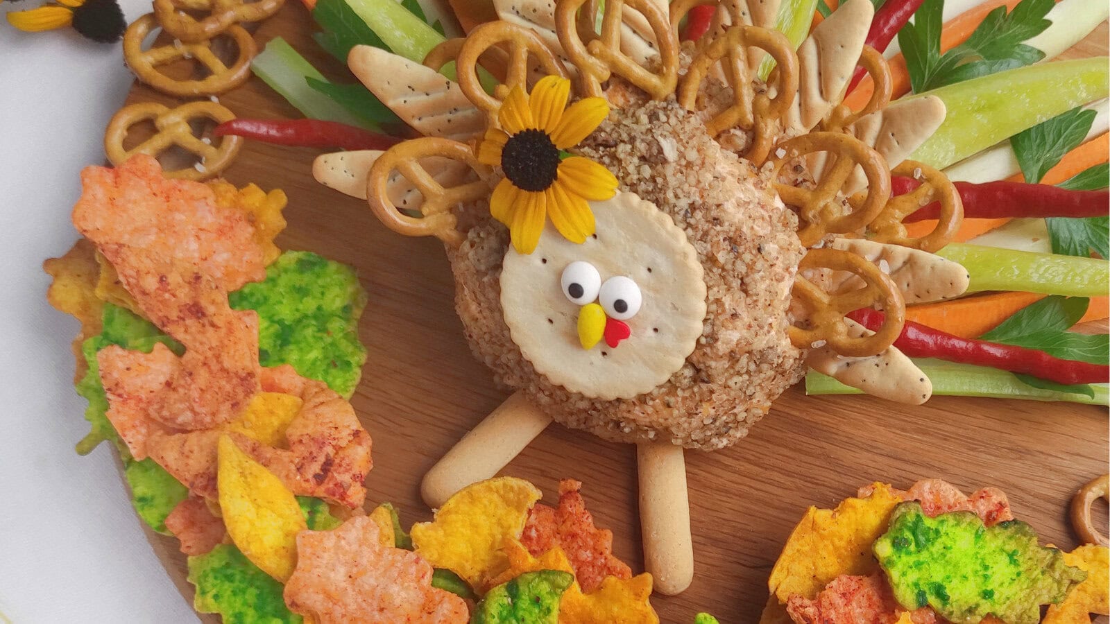 homemade turkey cheese ball 