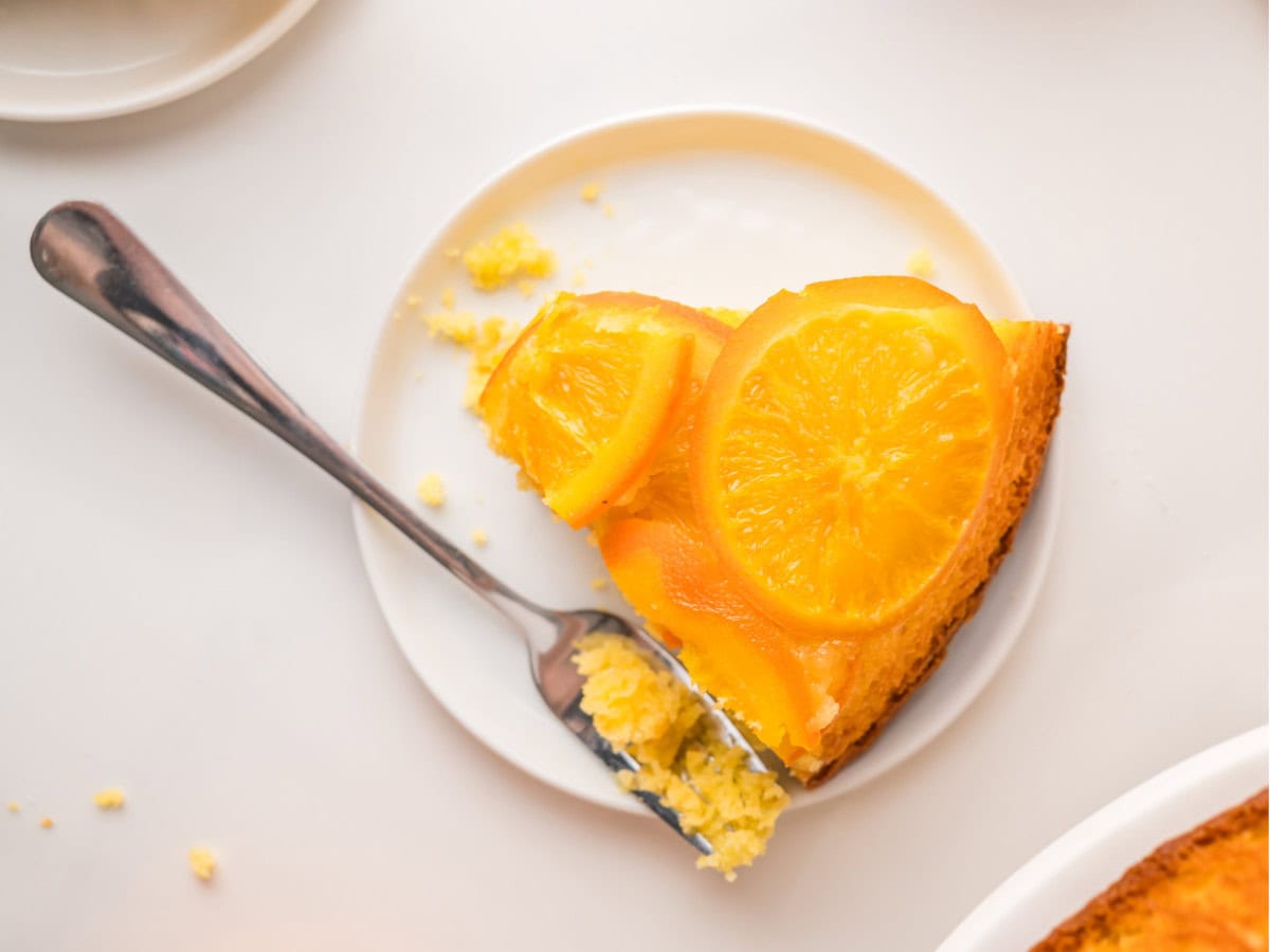 Simmered oranges for orange cake