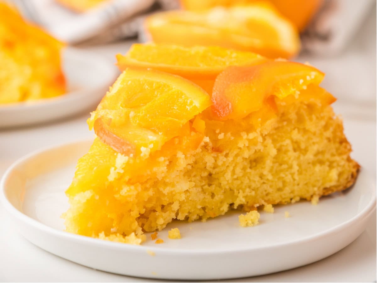 Orange slices for upside down cake